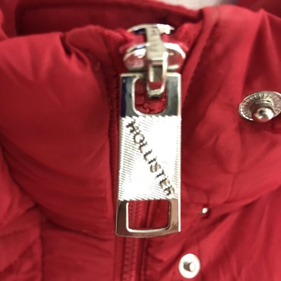 Hollister Quilted Puffer Jacket XL - Picture 5 of 11